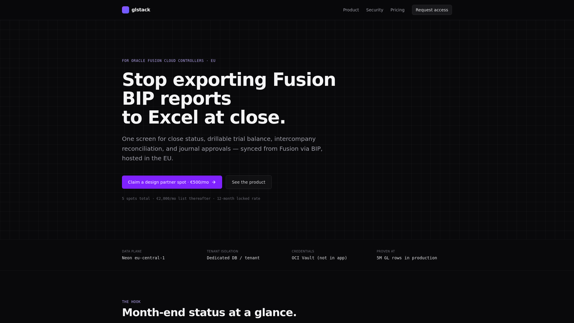 website screenshot of https://glstack-site.pages.dev/