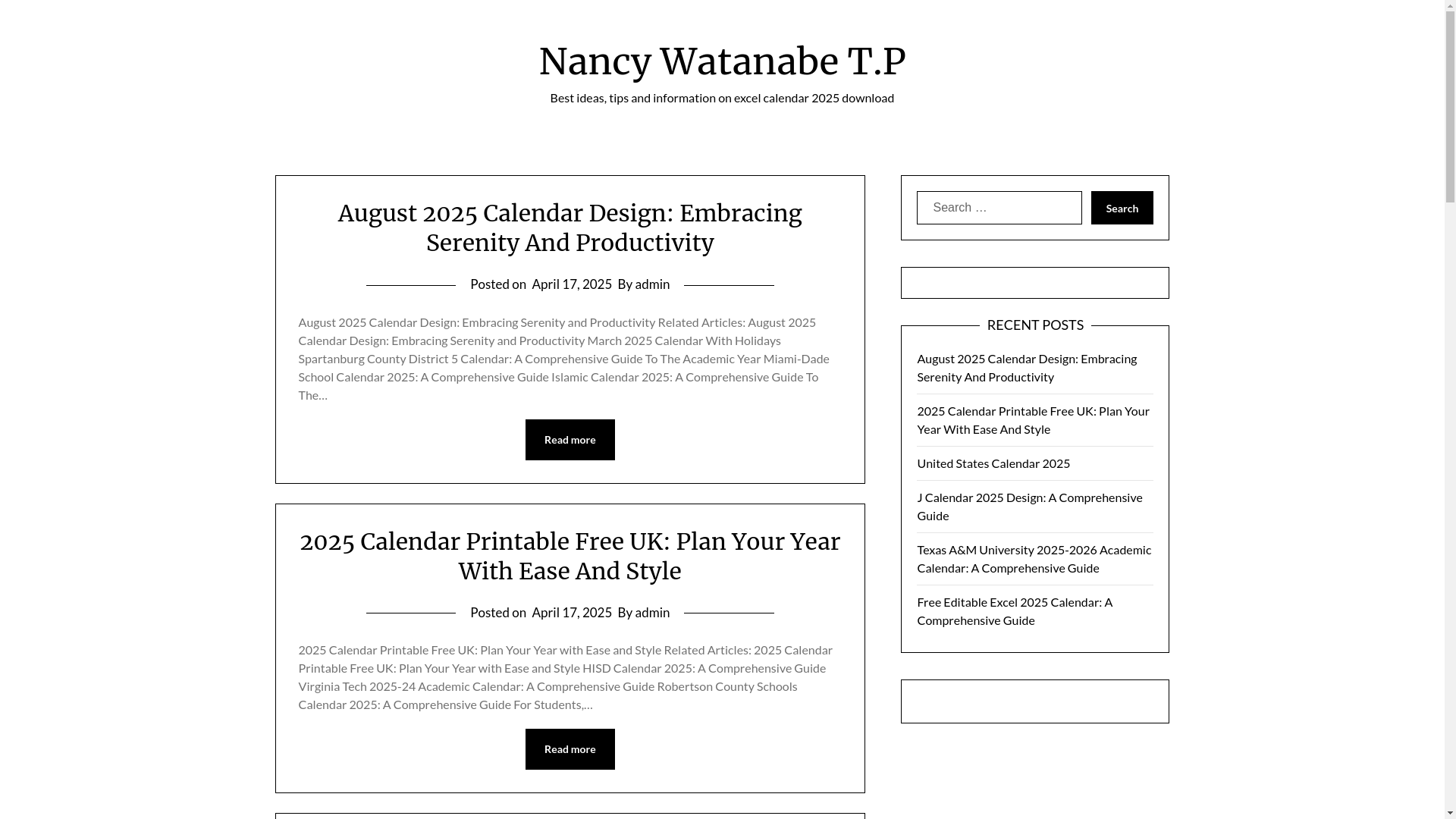 website screenshot of https://nancywatanabetp.pages.dev/