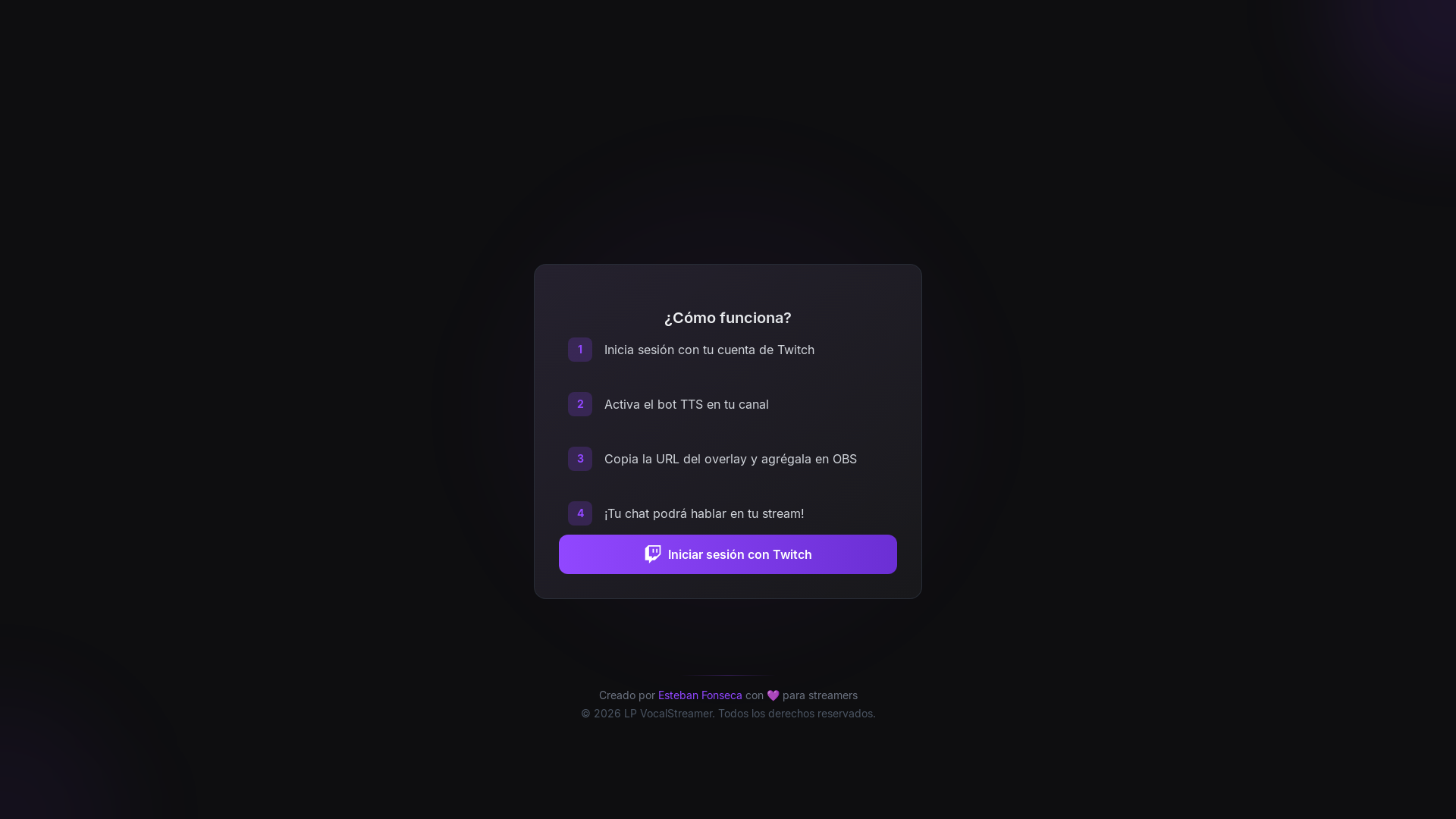 website screenshot of https://lp-vocal-streamers.cloud/