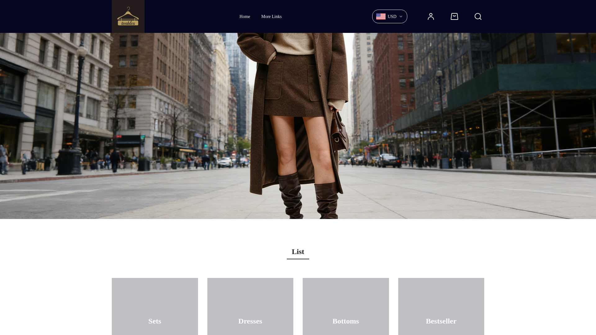 website screenshot of http://whitefoxonlineshop.com/