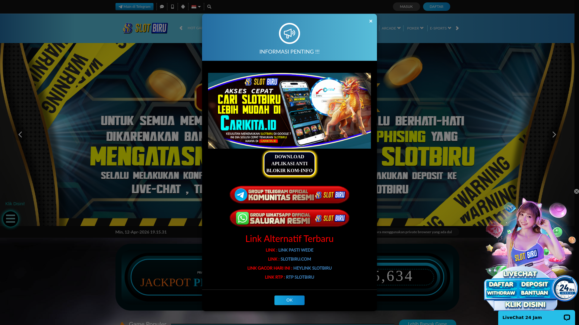 website screenshot of https://trusted-sibiru.site/