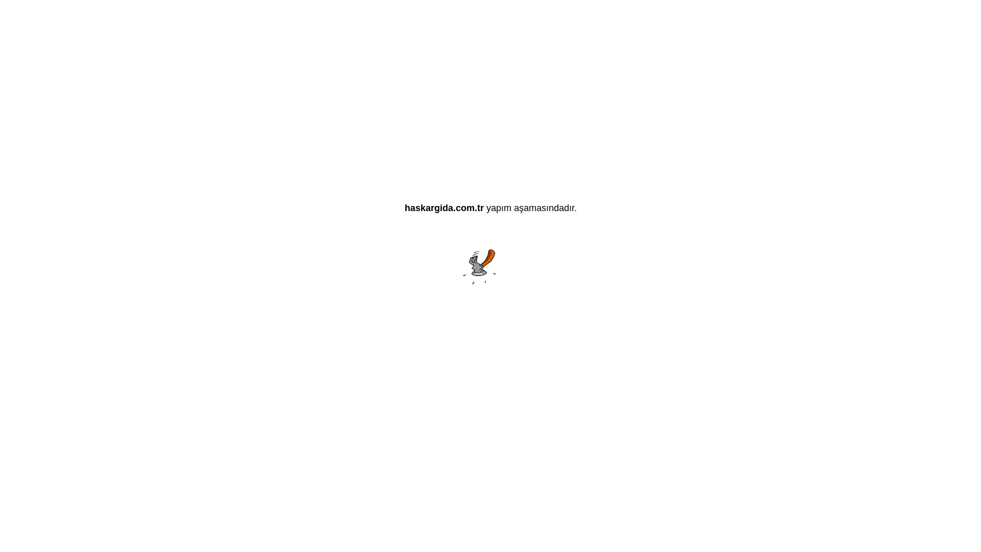 website screenshot of https://haskargida.com.tr/