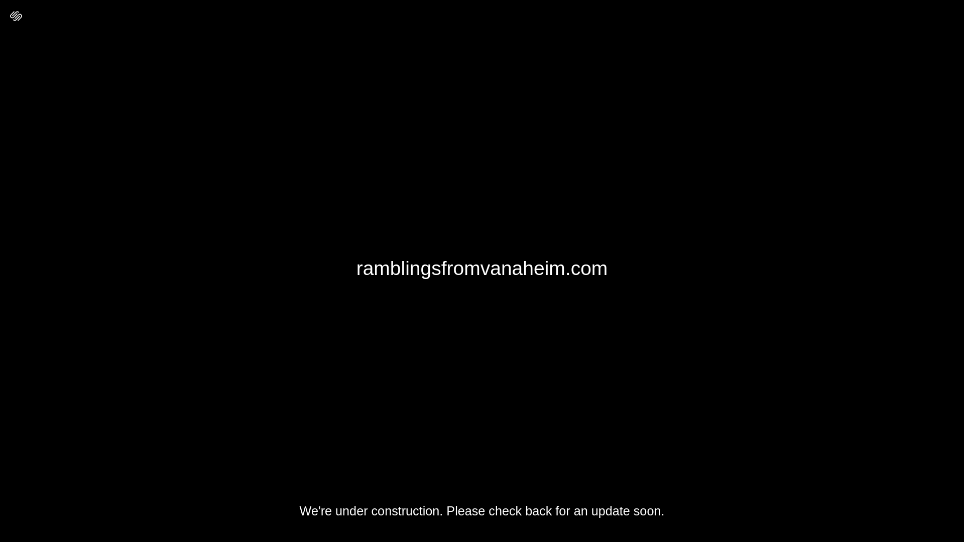 website screenshot of https://ramblingsfromvanaheim.com/