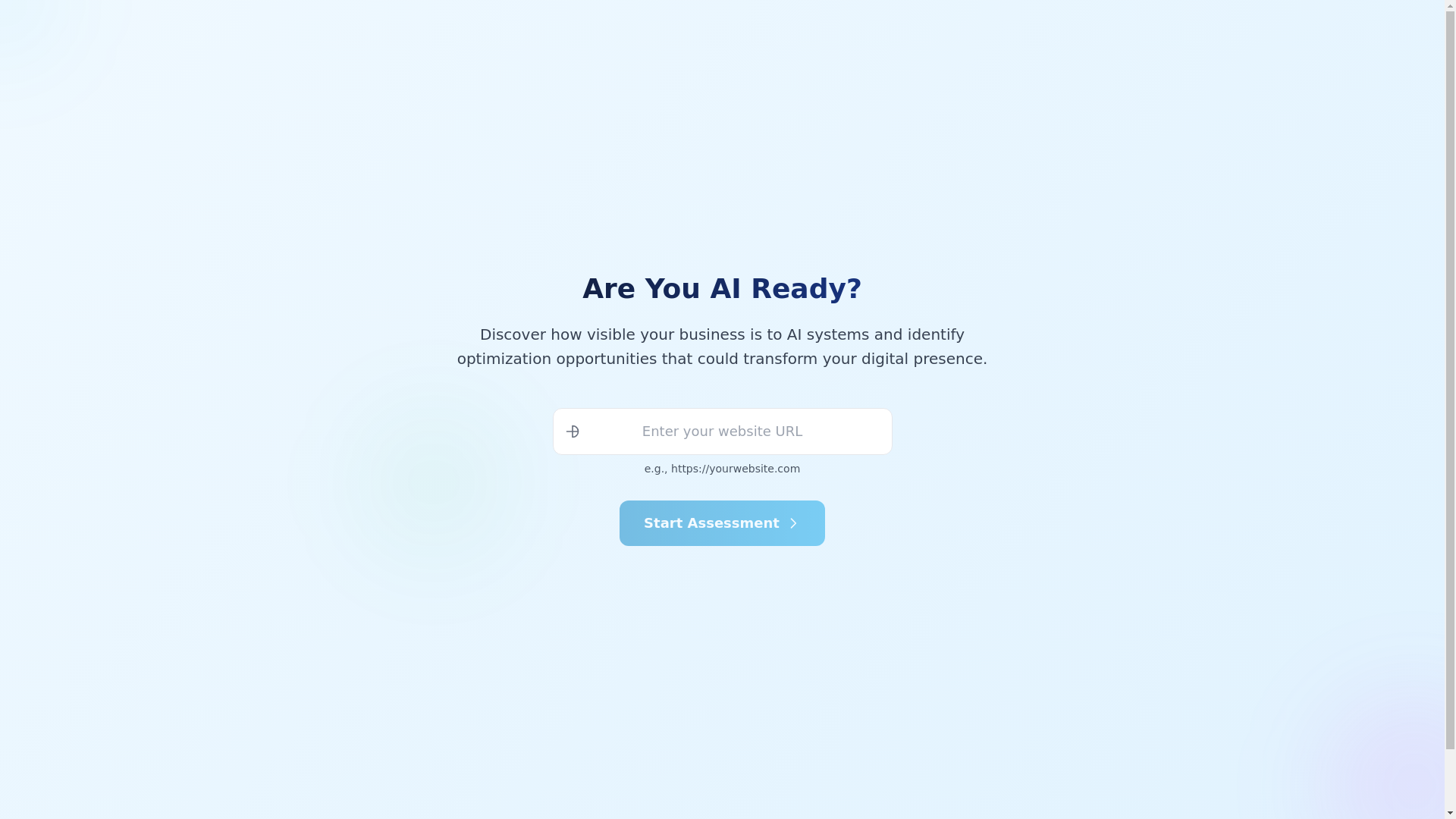 website screenshot of https://geo-readiness-quiz.pages.dev/