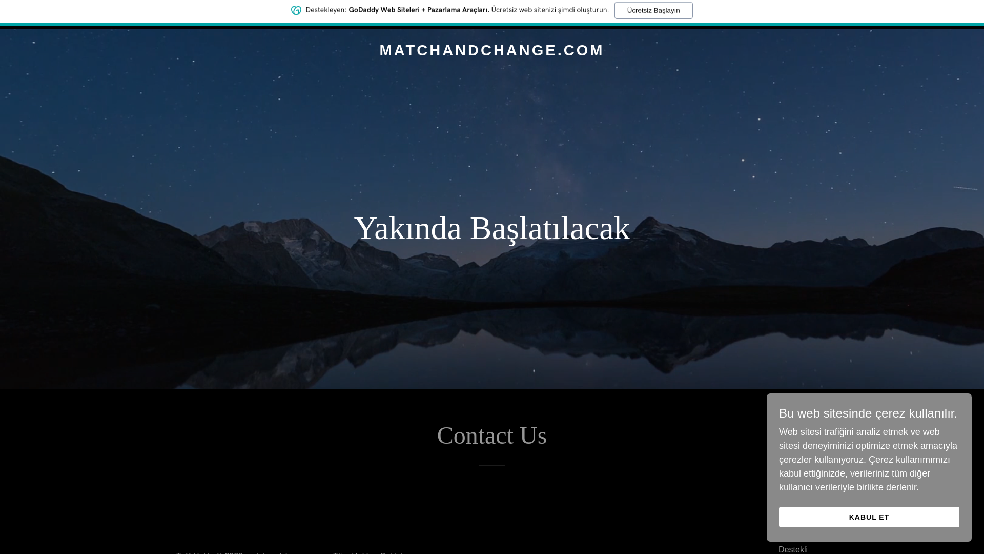website screenshot of https://matchandchange.com/