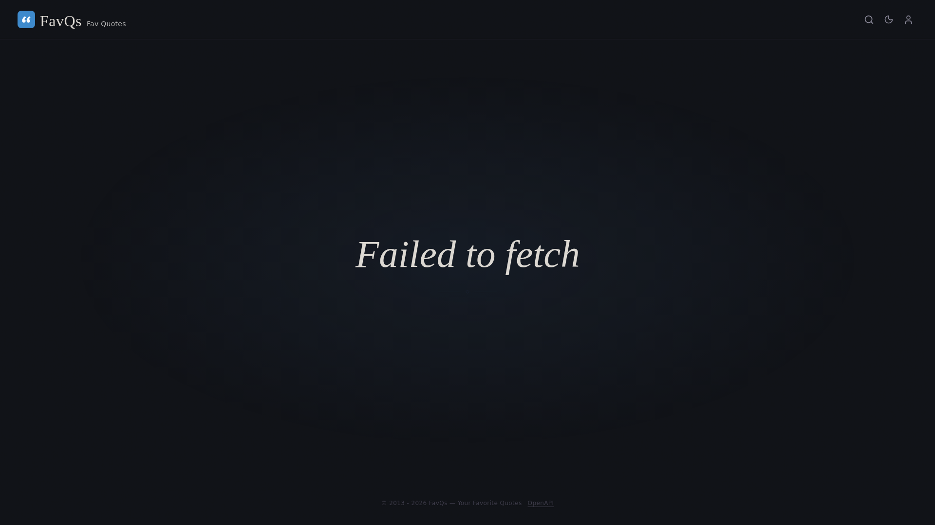 website screenshot of https://favqs.pages.dev/