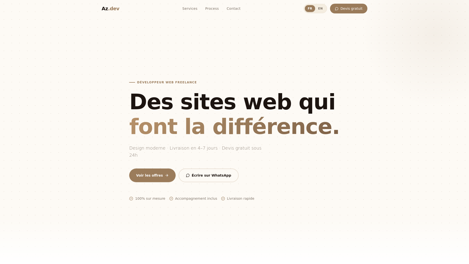 website screenshot of https://az-assoumani.dev/