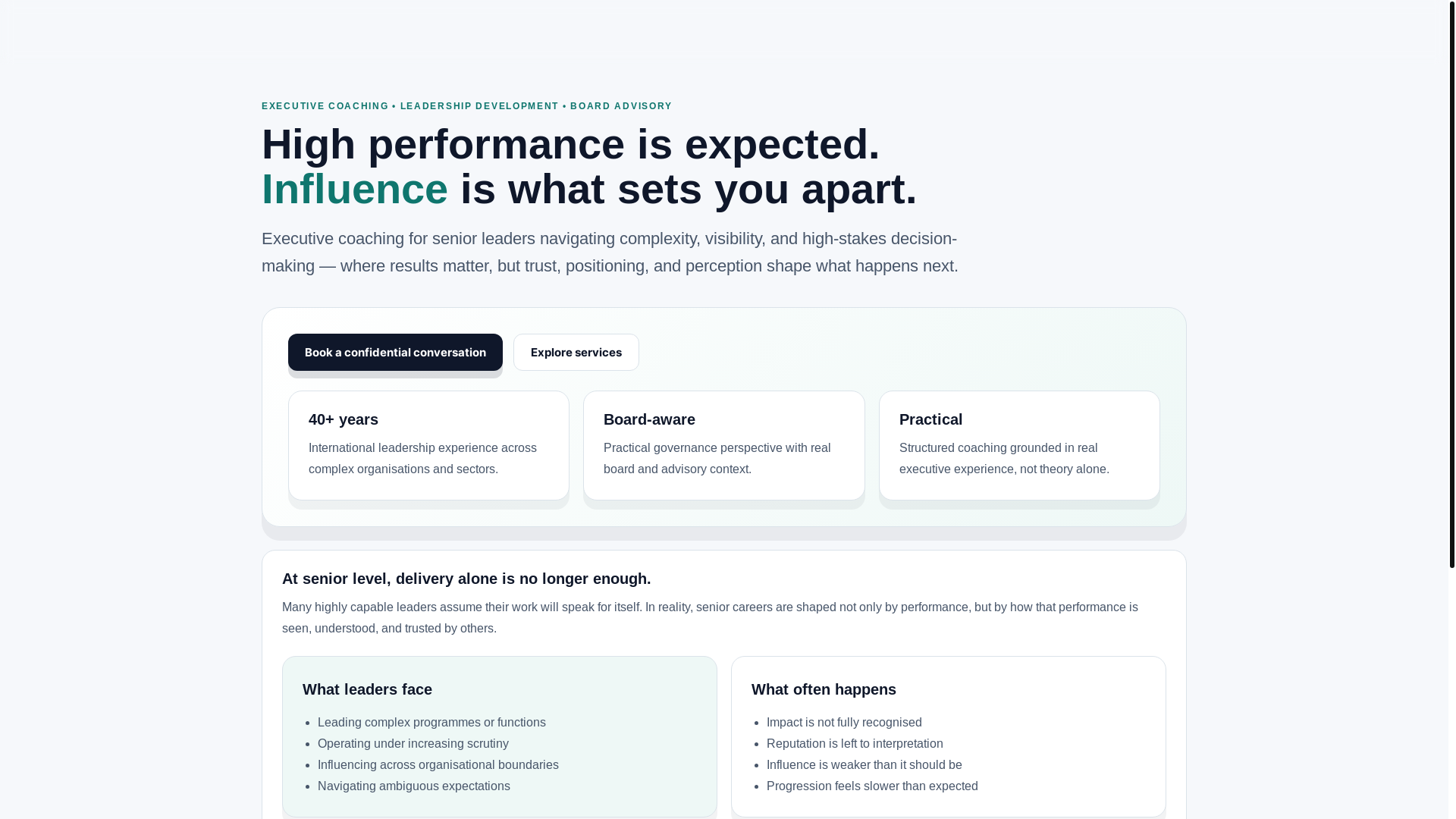 website screenshot of https://improveassociates.co.uk/
