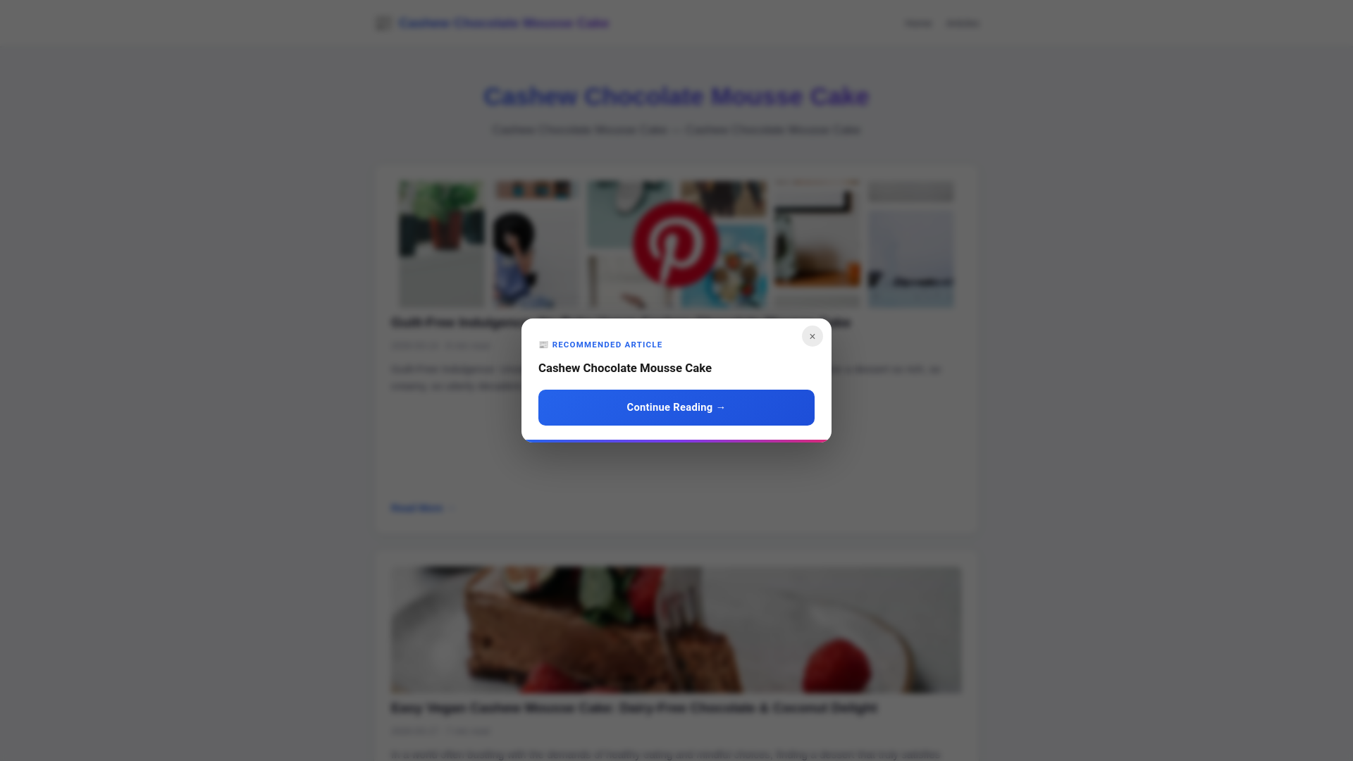 website screenshot of https://cashew-chocolate-mousse-cake.pages.dev/