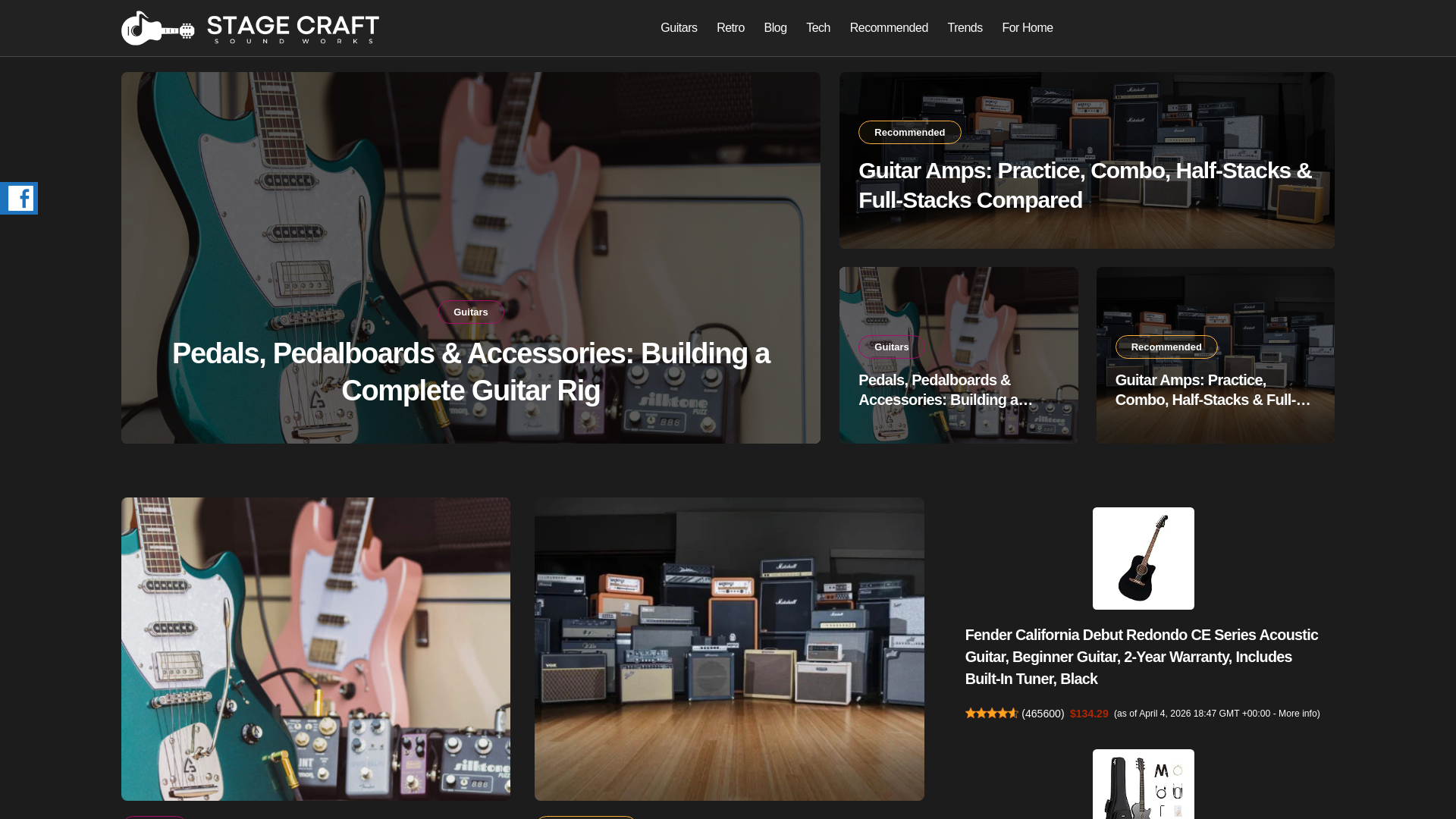 website screenshot of https://stagecraftsoundworks.info