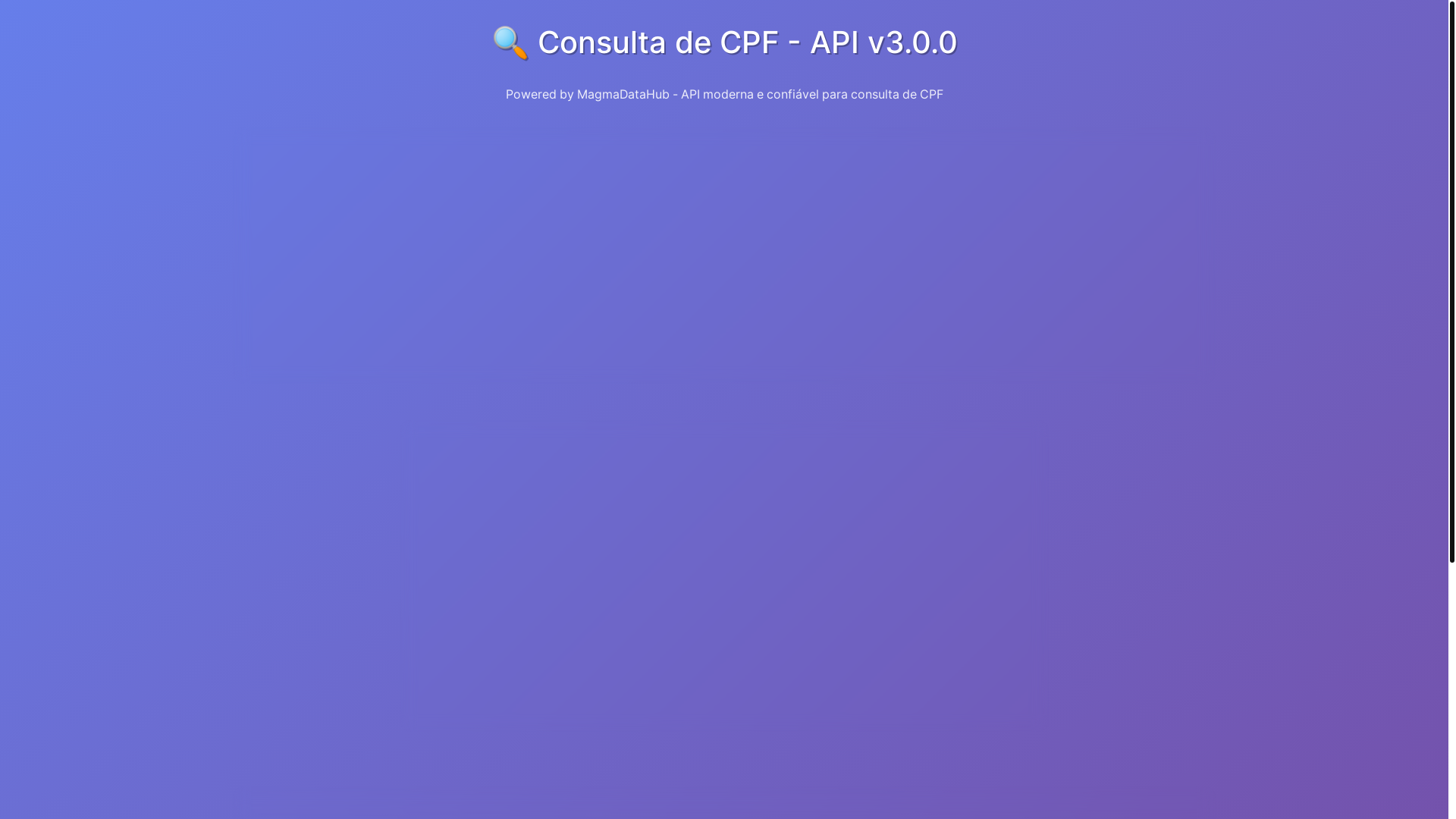 website screenshot of https://teste-api-cpf.pages.dev/