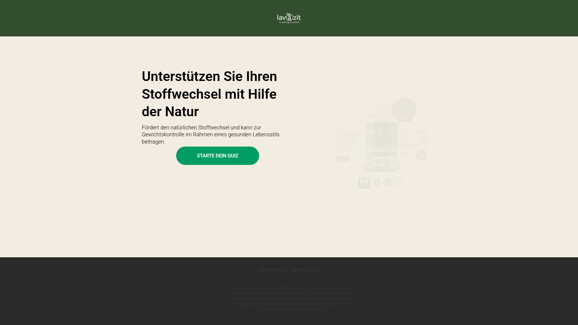 website screenshot of https://lavazitdeinwegzumerfolg.shop/
