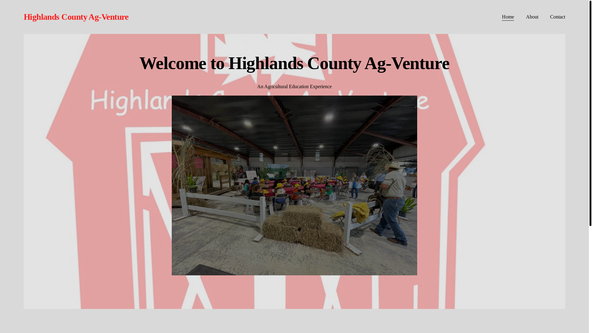 website screenshot of https://highlandscountyagventure.com/