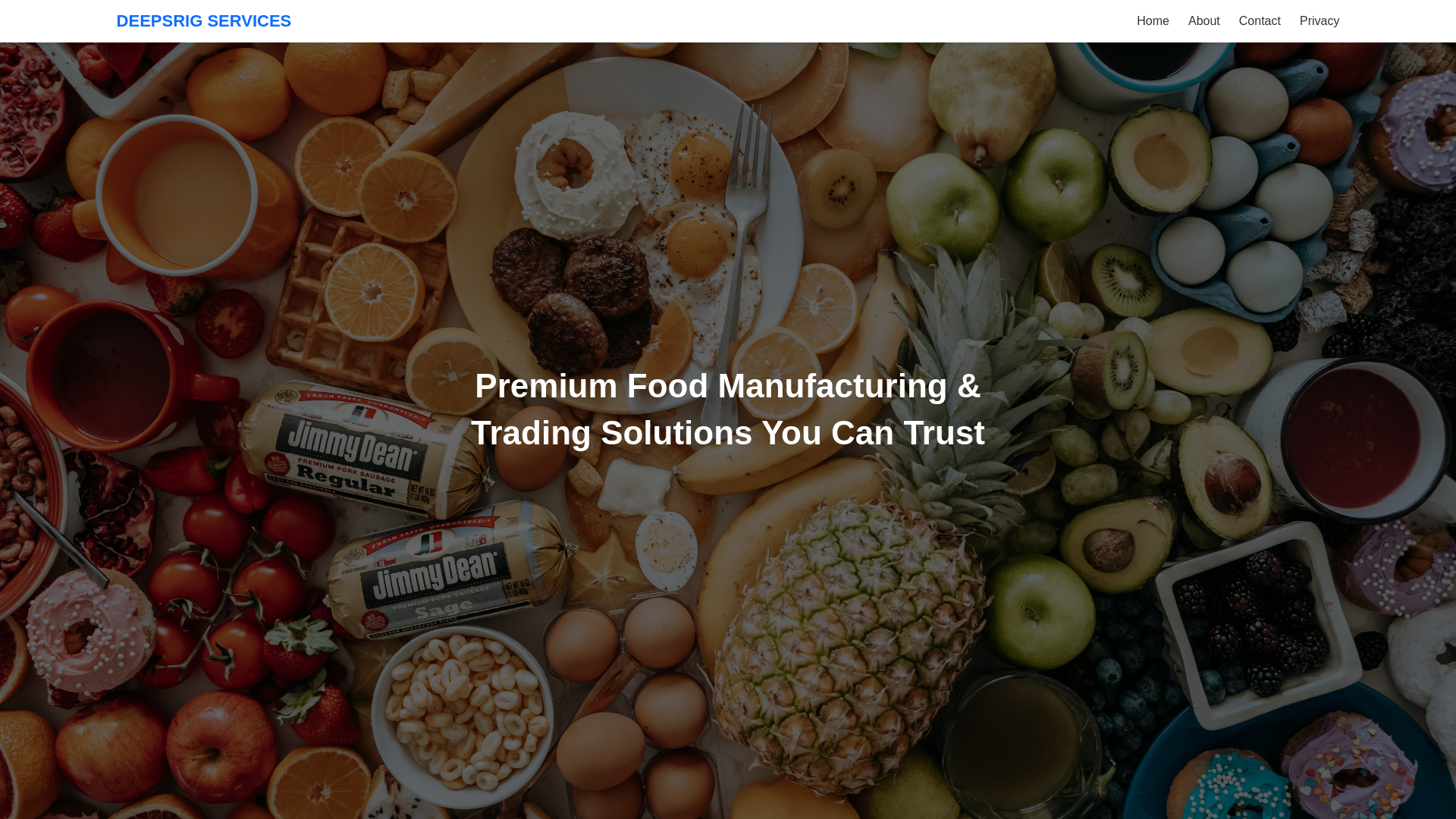 website screenshot of https://deepsrigservices.space/