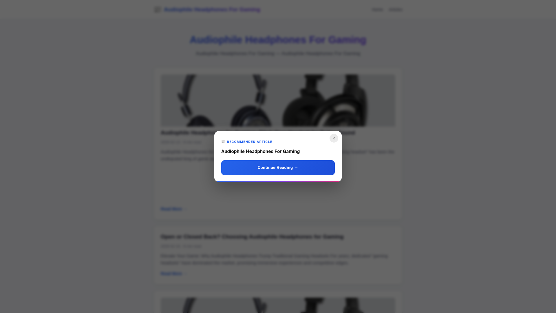 website screenshot of https://audiophile-headphones-for-gaming-6pr.pages.dev/