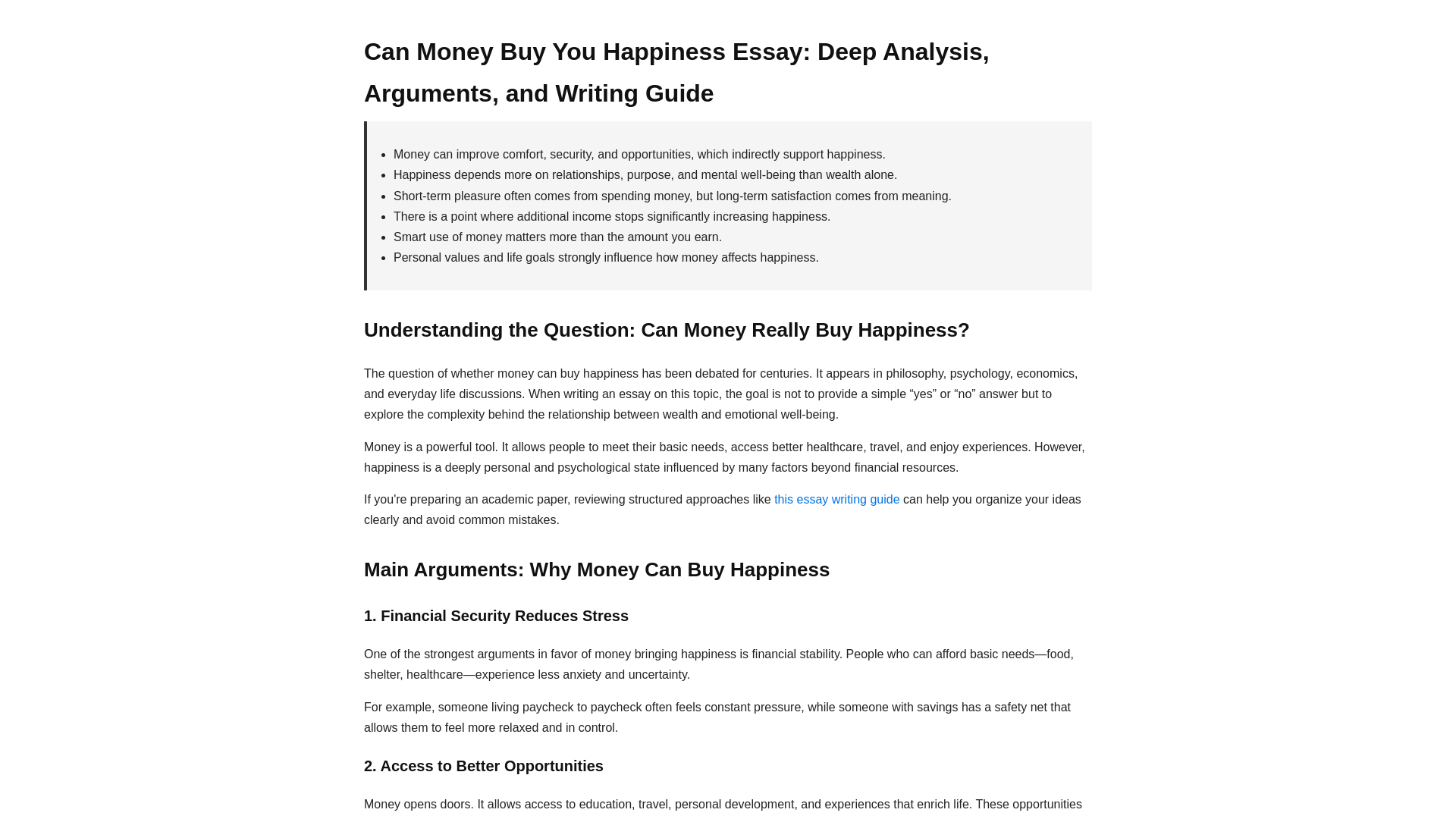 website screenshot of https://can-money-buy-you-happiness-essaywh.pages.dev/