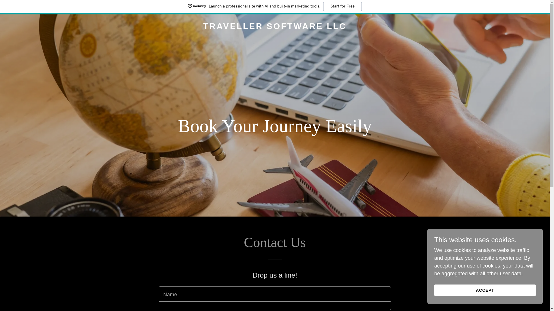 website screenshot of https://travelstay.world/