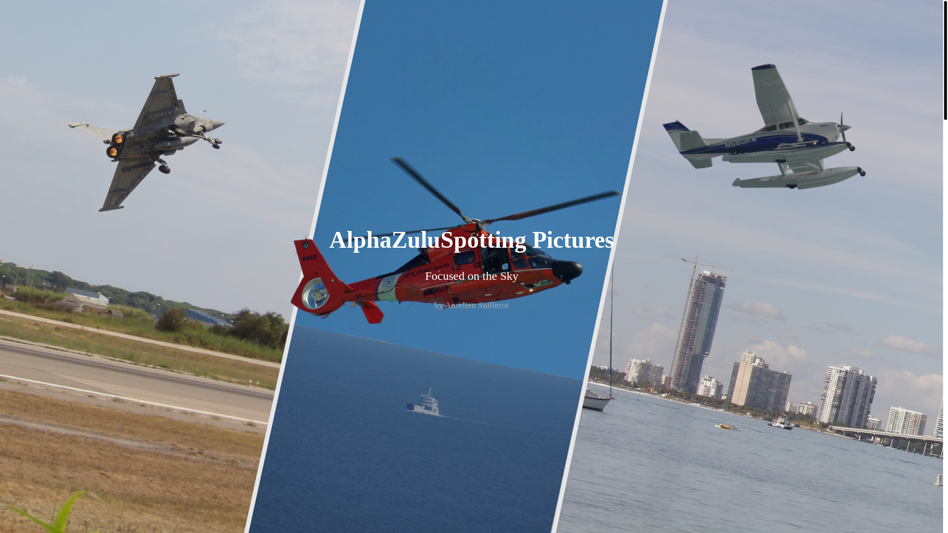 website screenshot of https://alphazuluspotting.pages.dev/