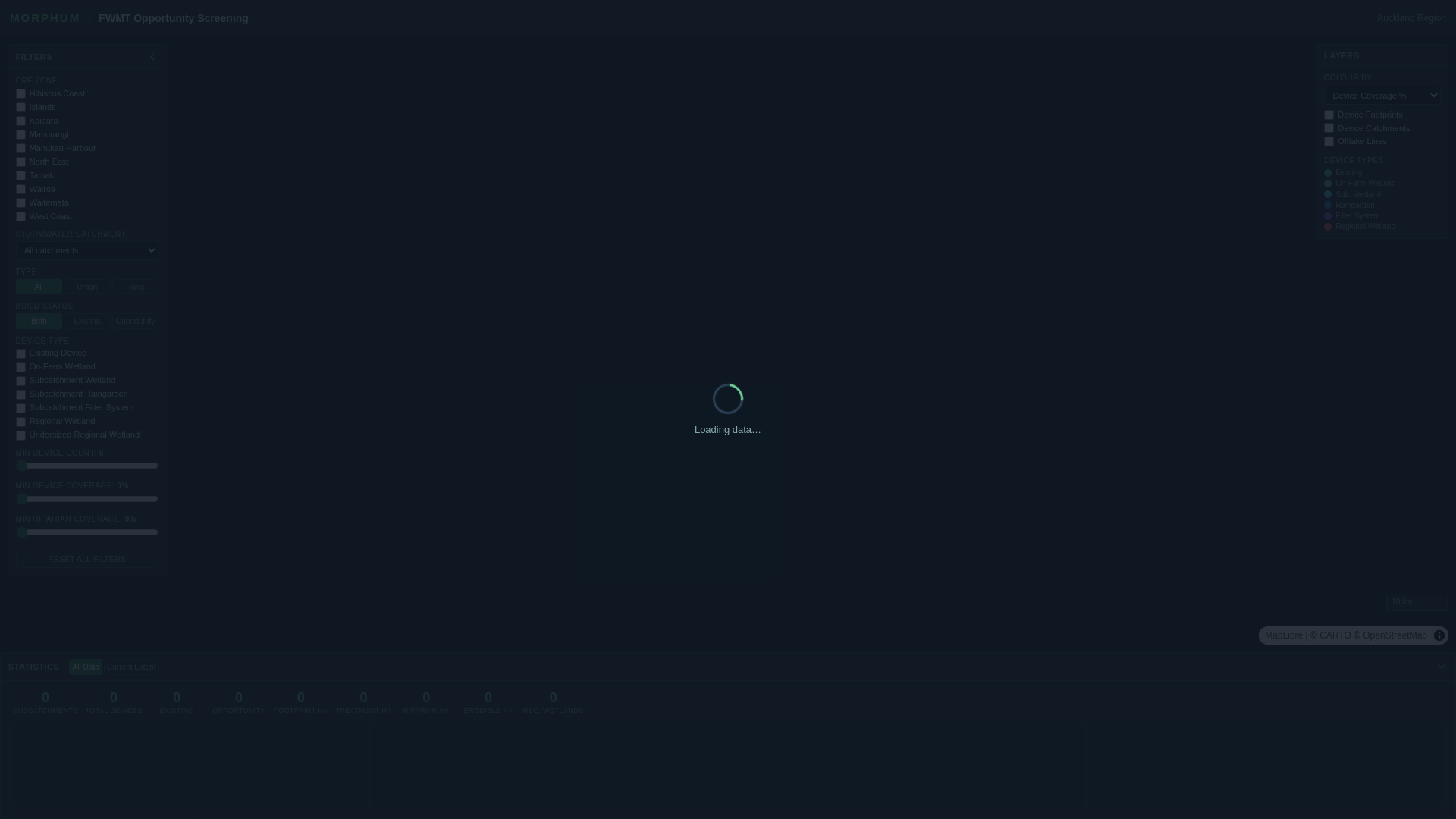 website screenshot of https://fwmt-dashboard.pages.dev/