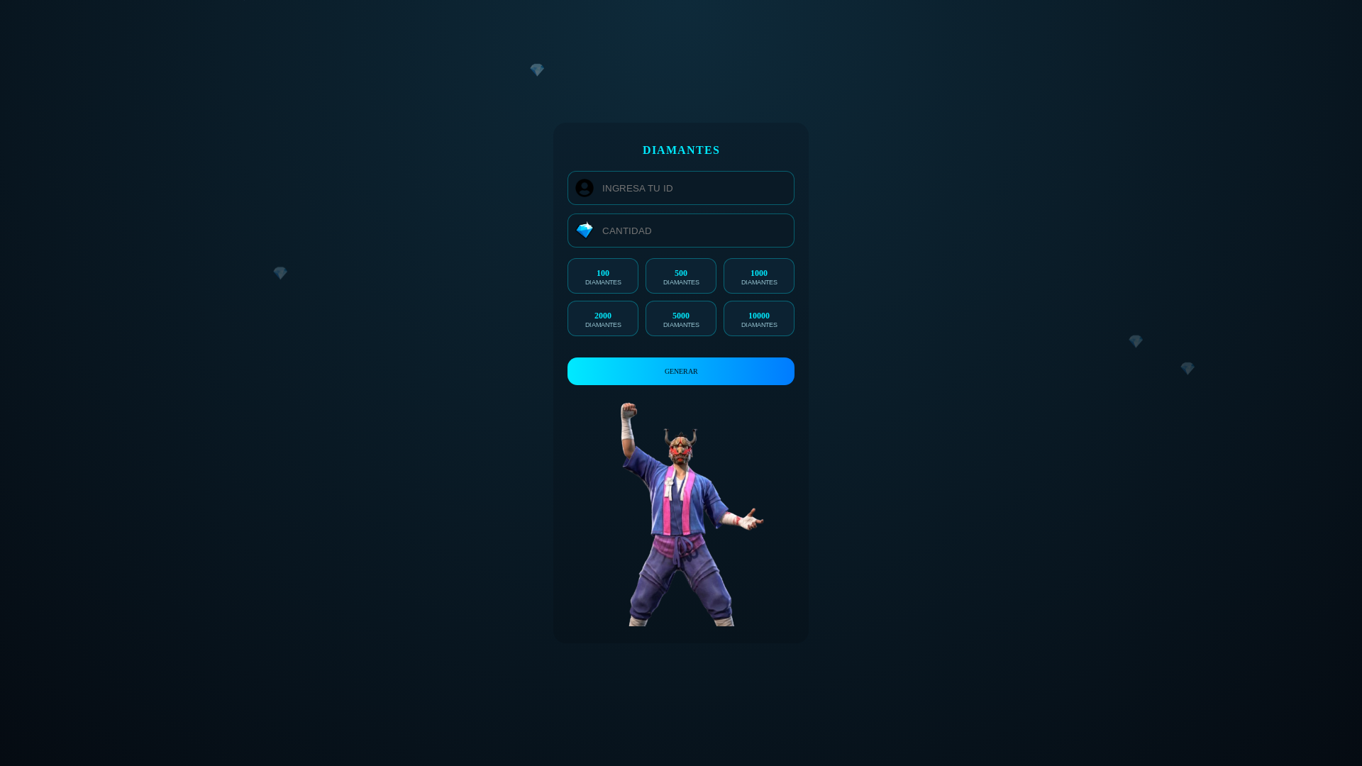 website screenshot of https://generadordiamantessimon.pages.dev/