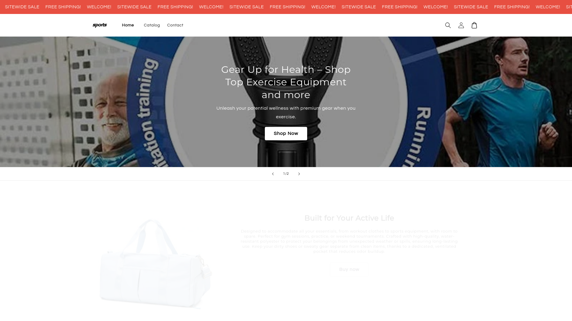 website screenshot of https://stoodyoshop.store/