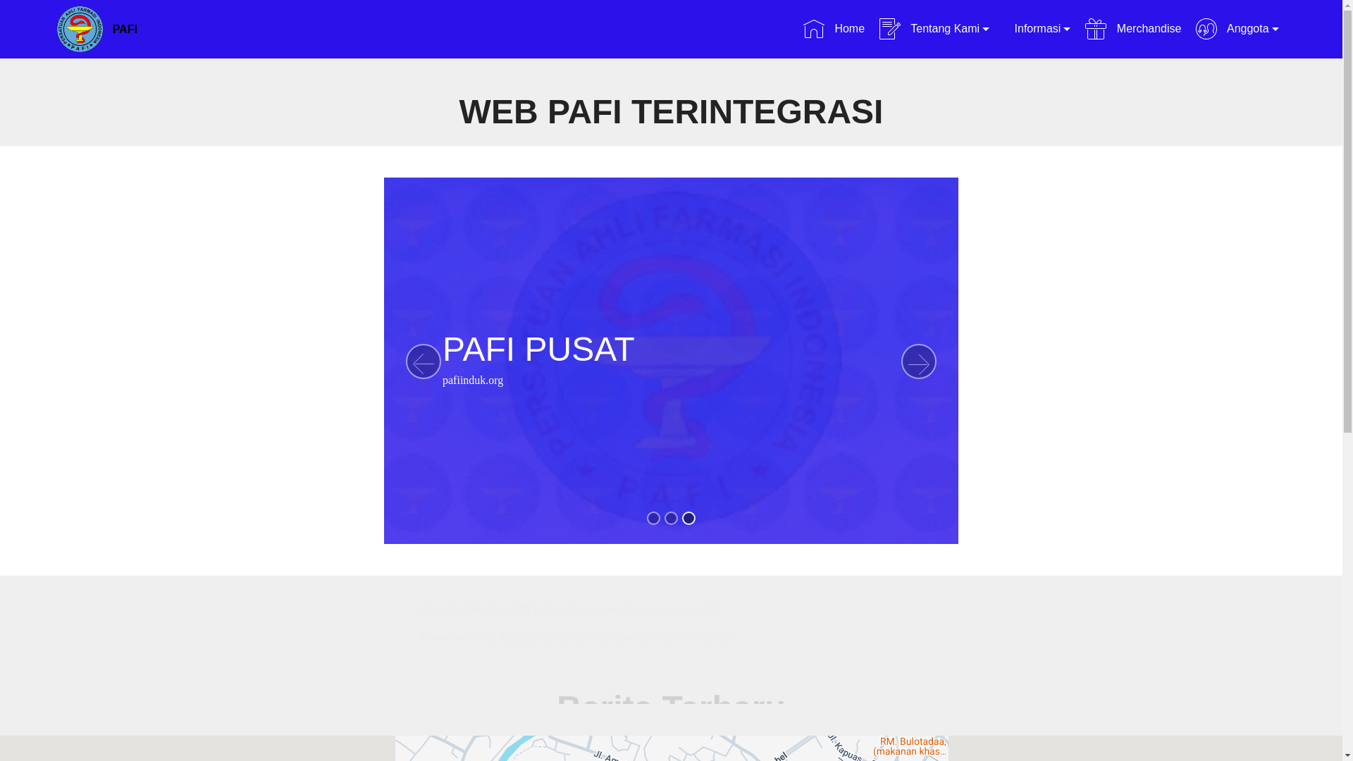 website screenshot of https://pafi-sipatana-org.pages.dev/