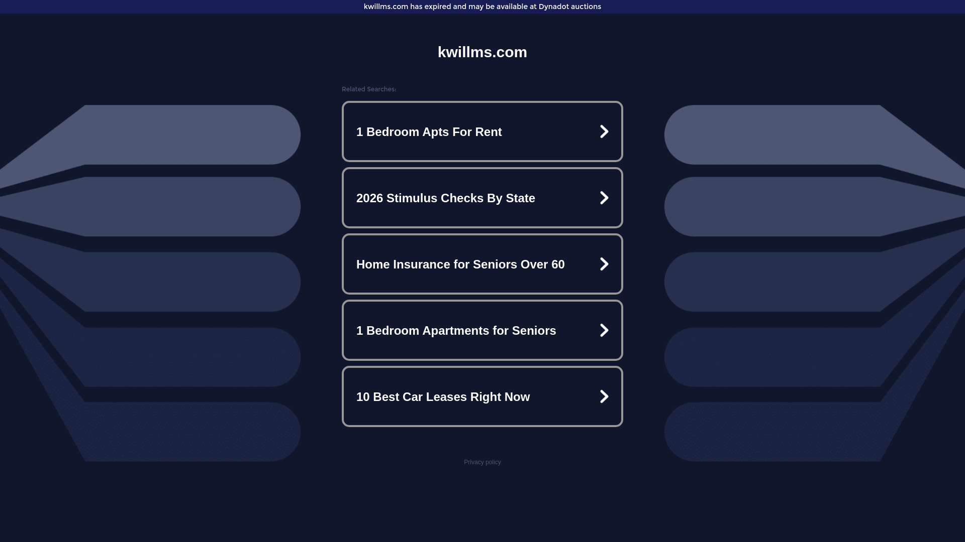 website screenshot of https://ebtao.kwillms.com