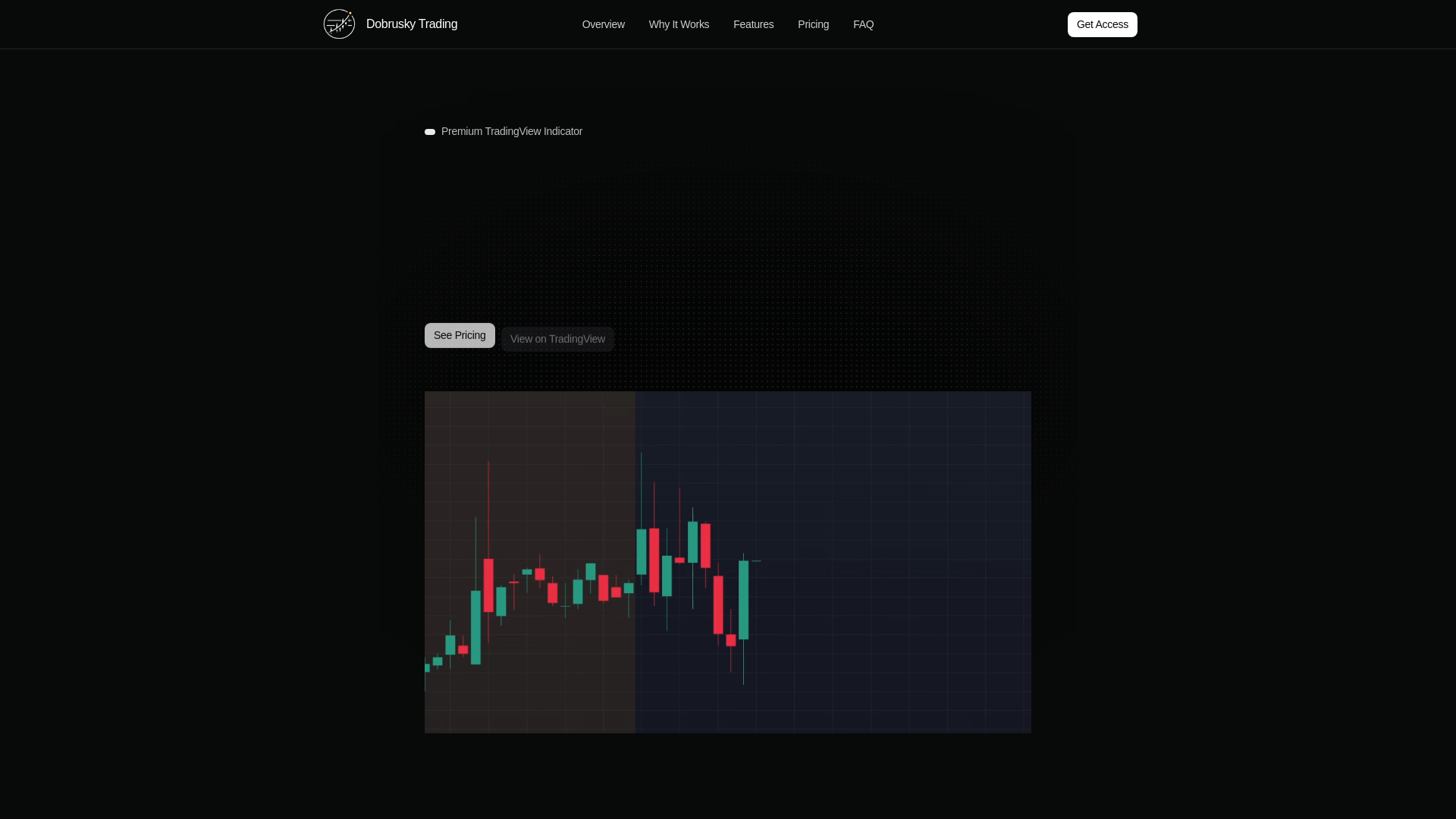 website screenshot of https://dobruskytrading.com/