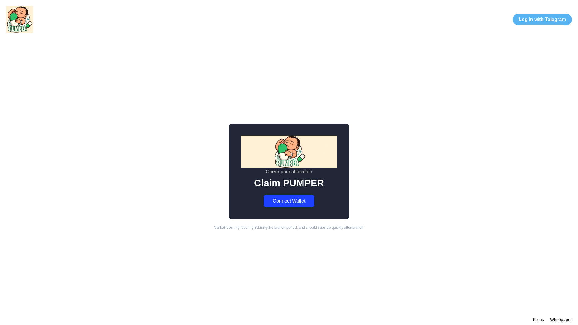 website screenshot of https://events-pumper.live/