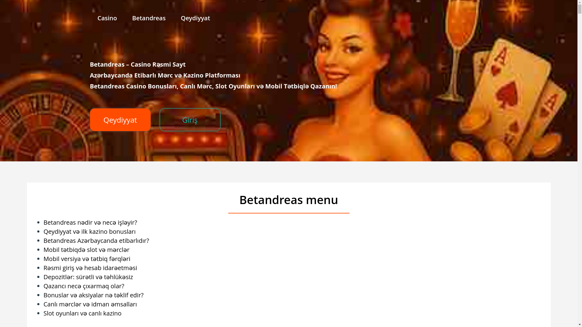 website screenshot of https://betandreas.pages.dev/