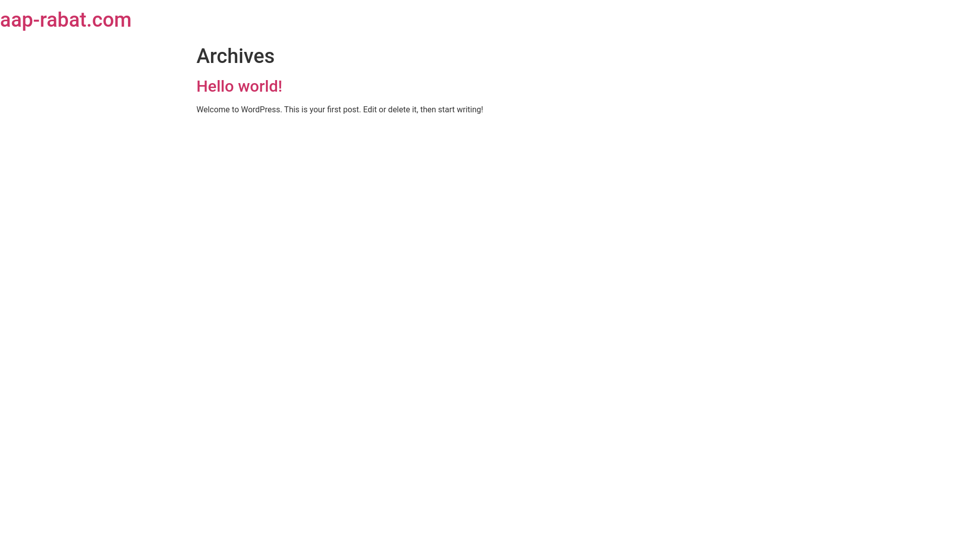 website screenshot of https://aap-rabat.com/