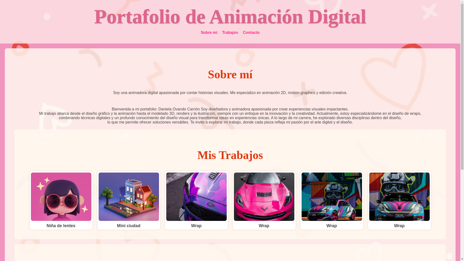website screenshot of https://danielaovando.com/