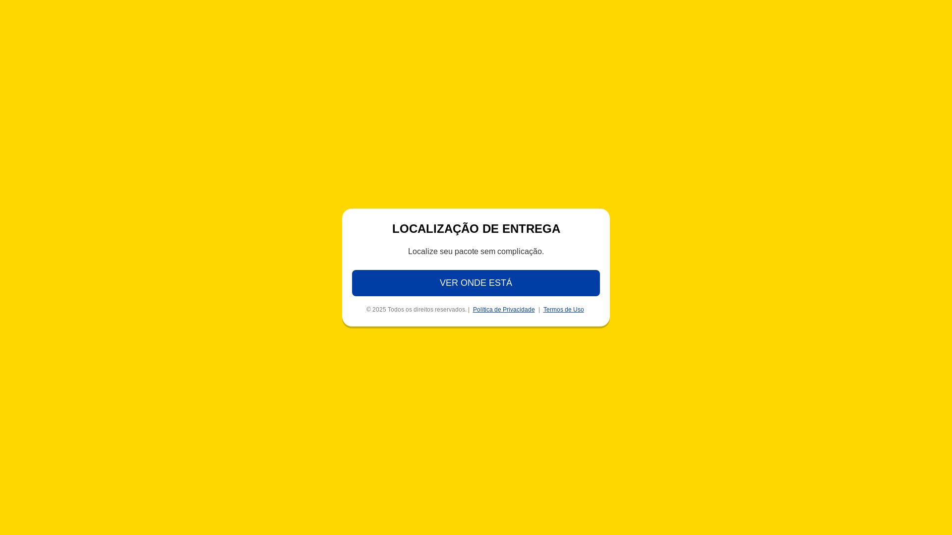 website screenshot of https://despachoconfirmadohoje.online/