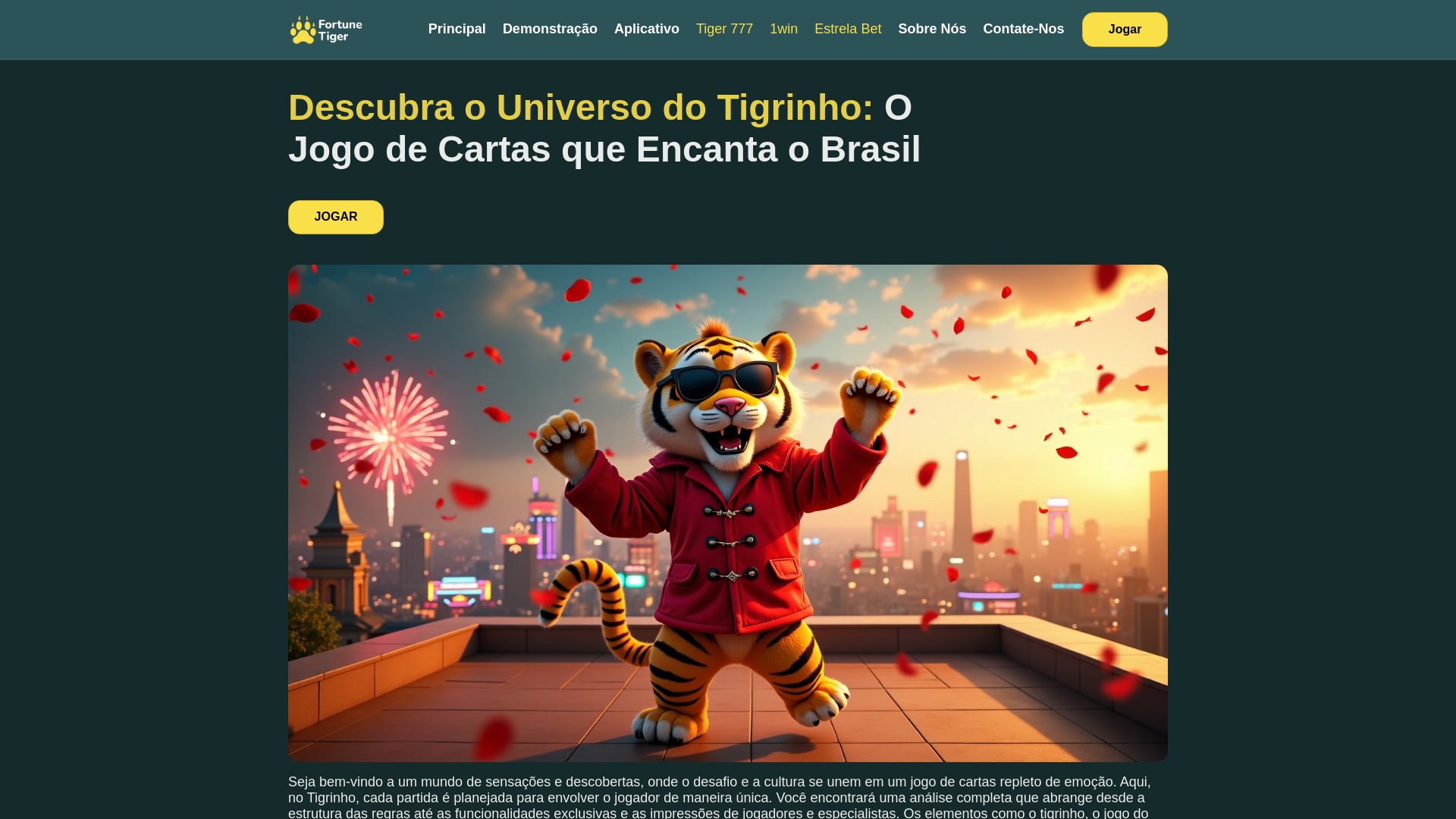 website screenshot of https://plataformanovapagandofortunetiger-com.pages.dev/