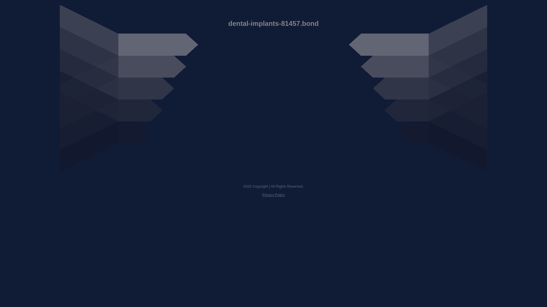 website screenshot of https://dental-implants-81457.bond/