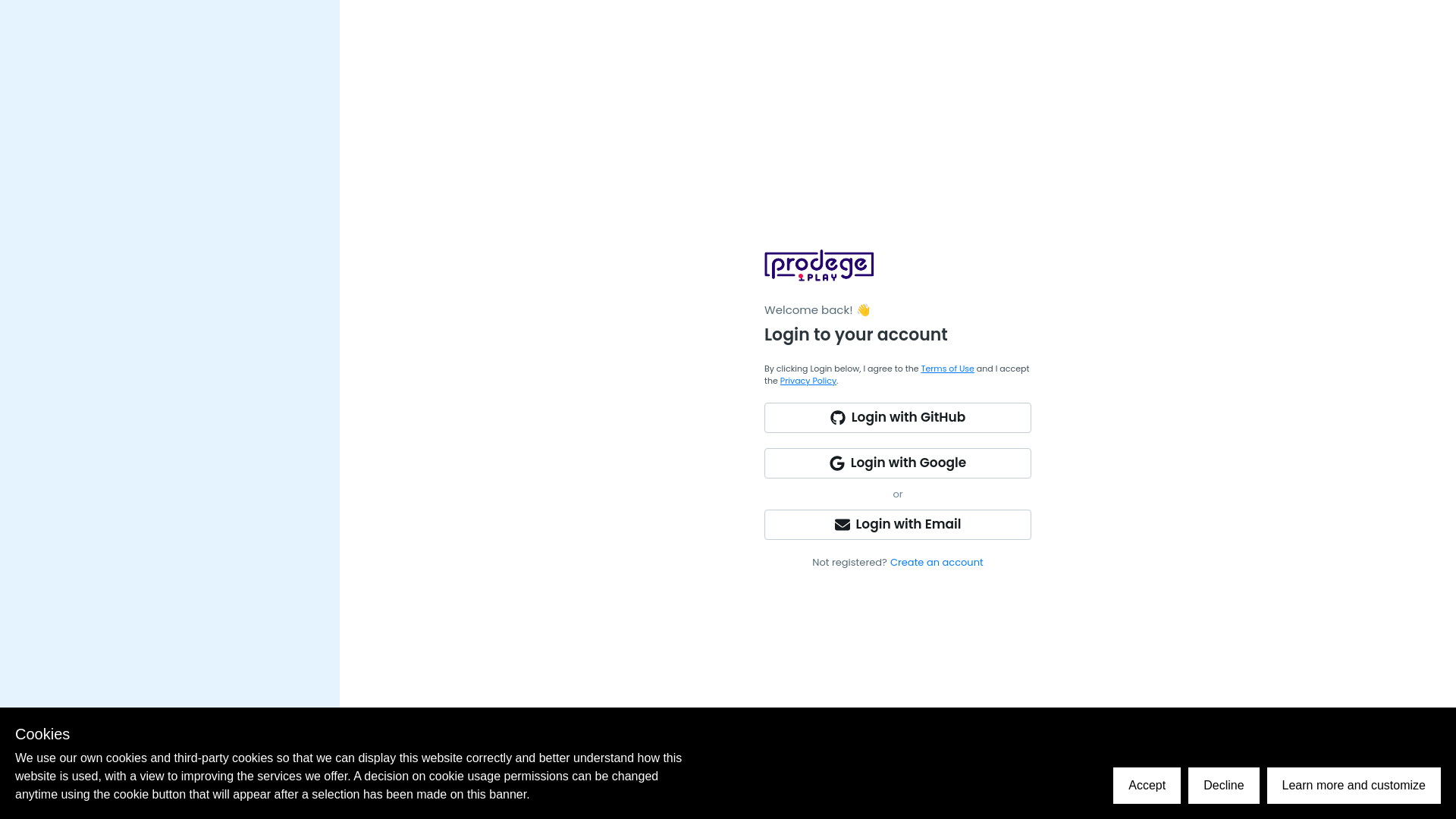 website screenshot of https://prodege-playtime.pages.dev/