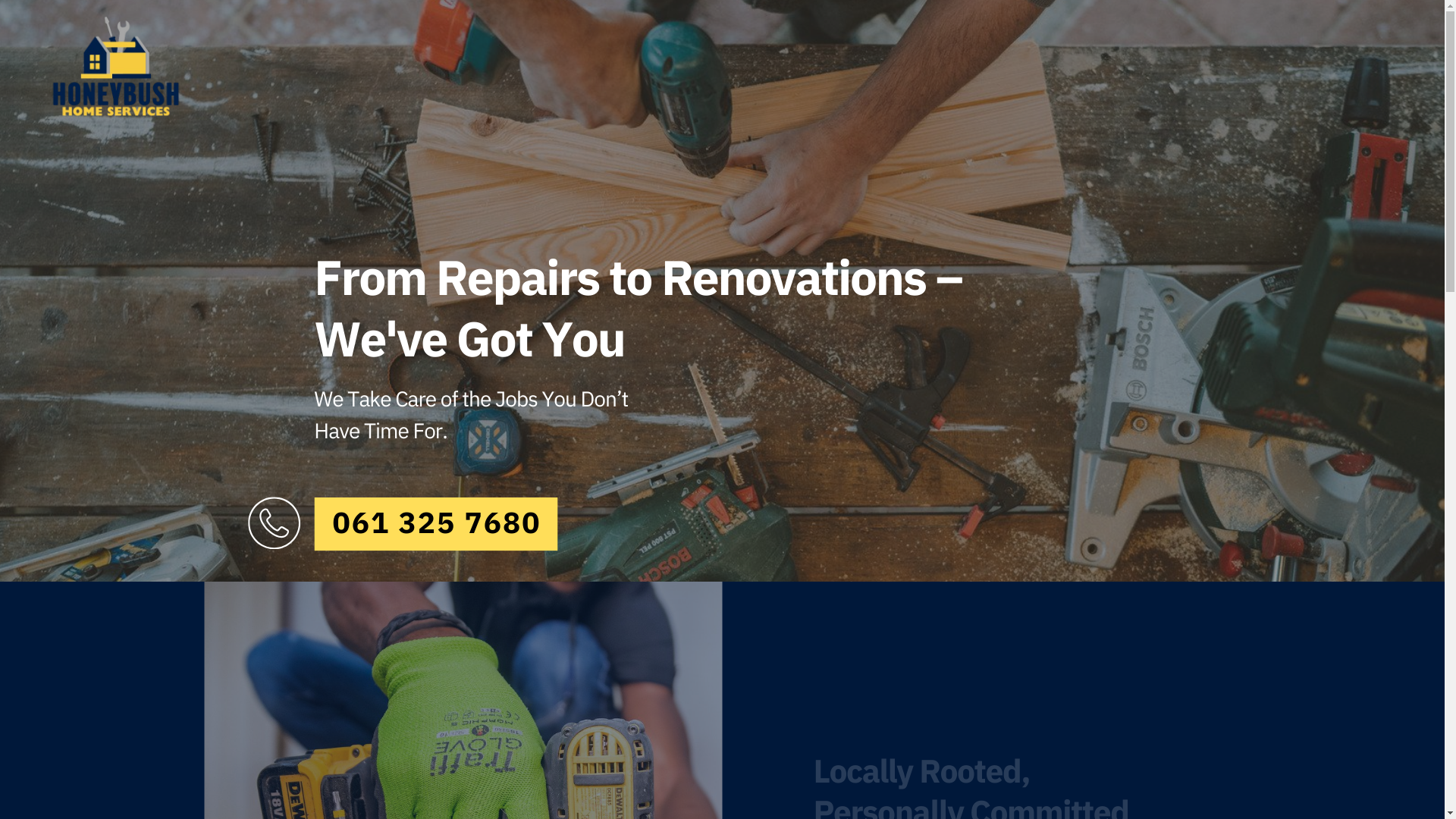 website screenshot of https://honeybushservices.com/