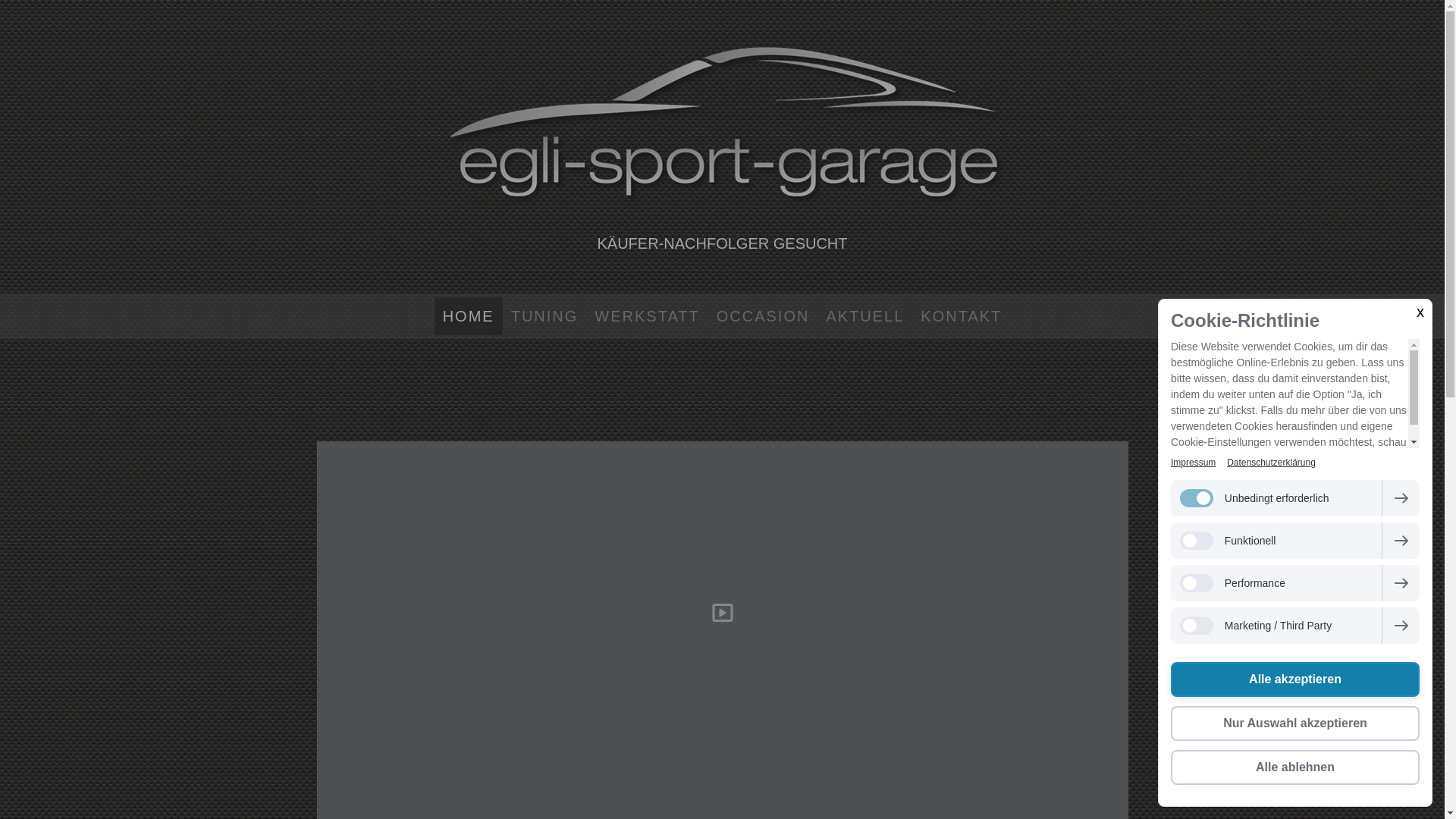 website screenshot of https://www.egli-sport-garage.ch/
