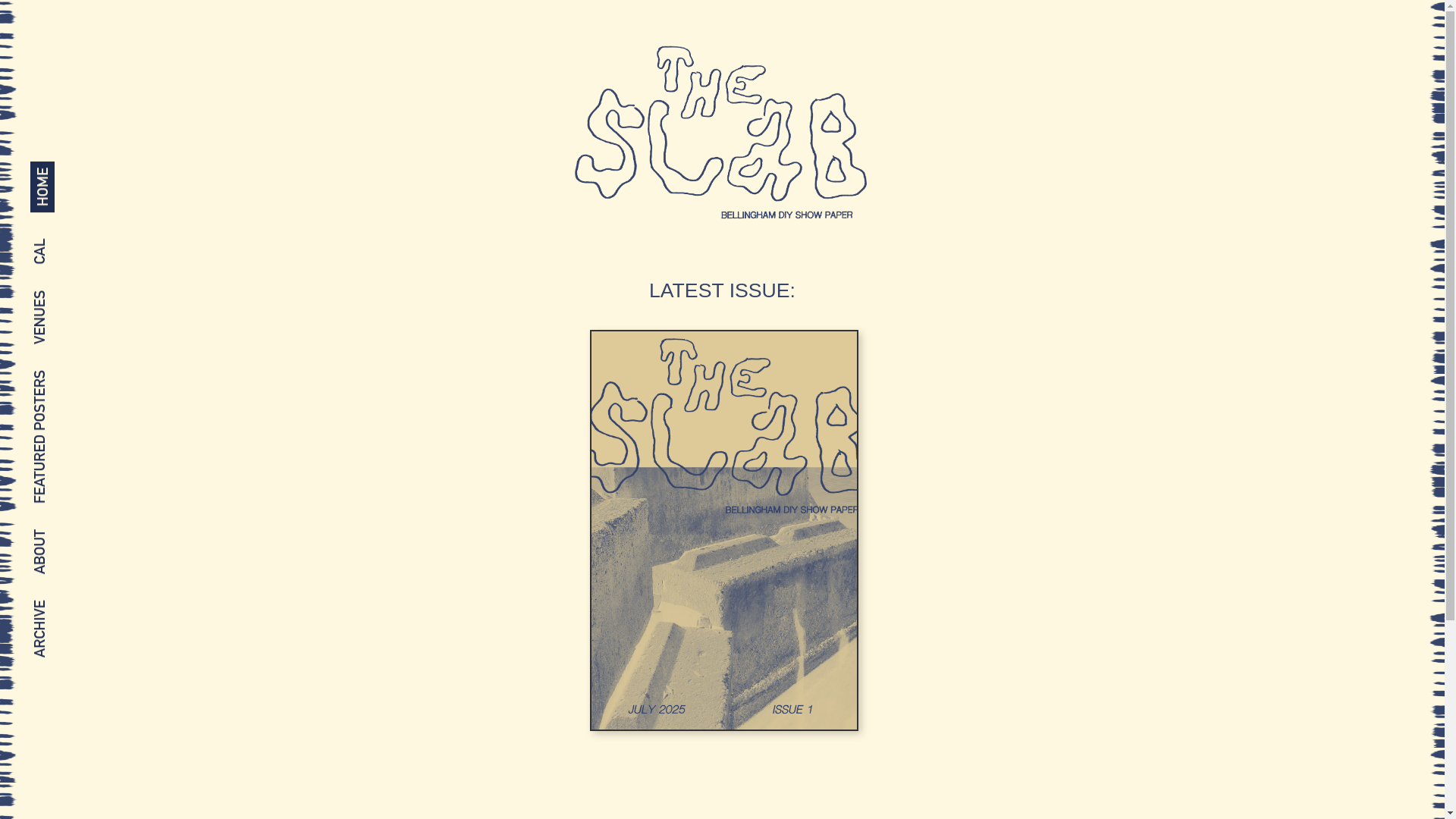 website screenshot of https://theslabbellingham.com/