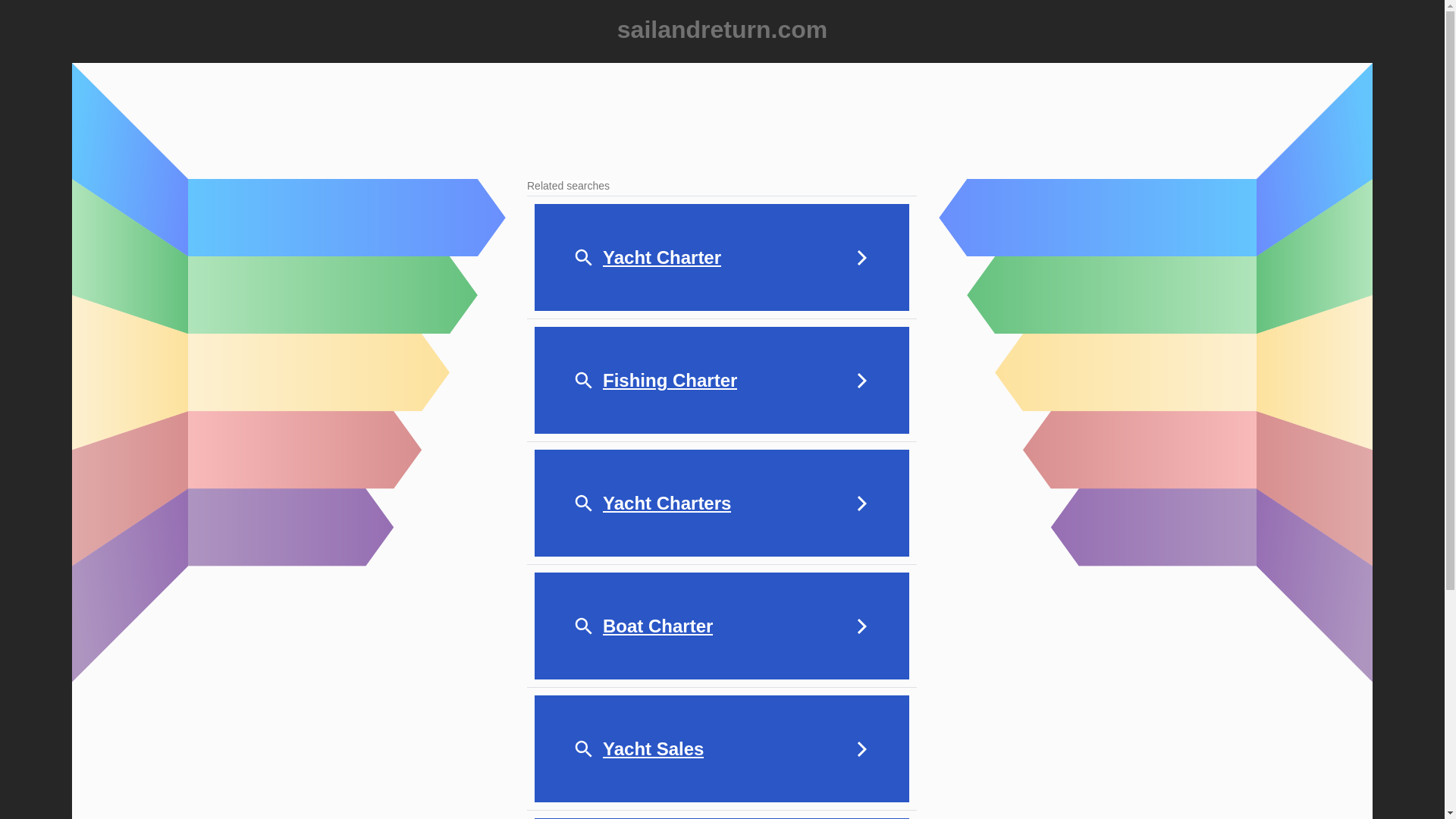 website screenshot of https://sailandreturn.com/