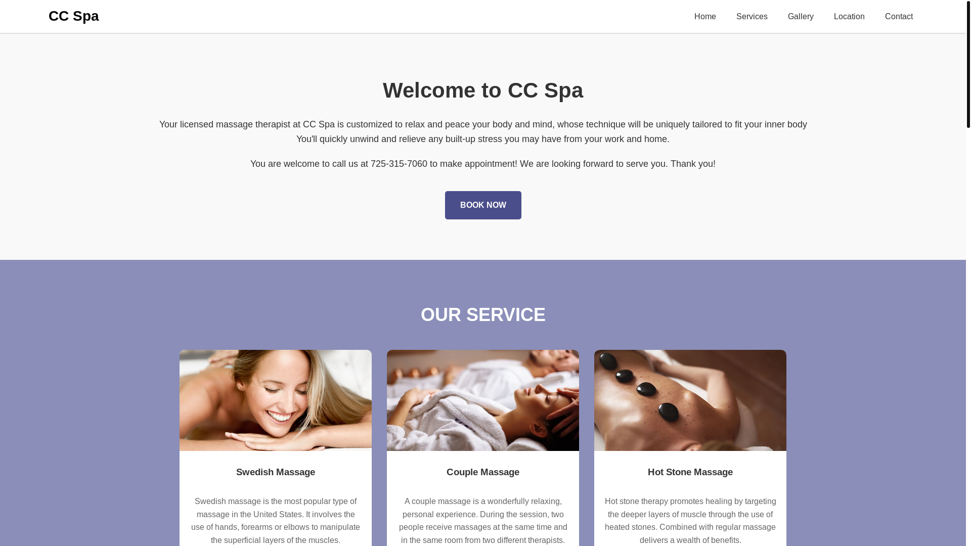 website screenshot of https://ccspanv.com/