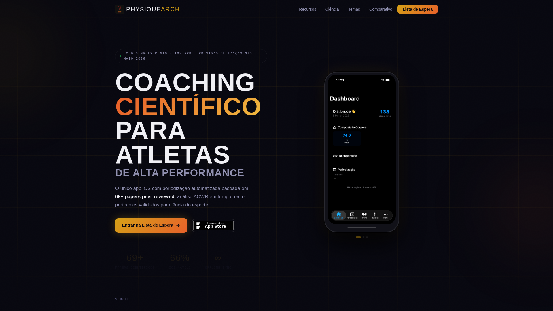 website screenshot of https://physiquearchitecture.pages.dev/