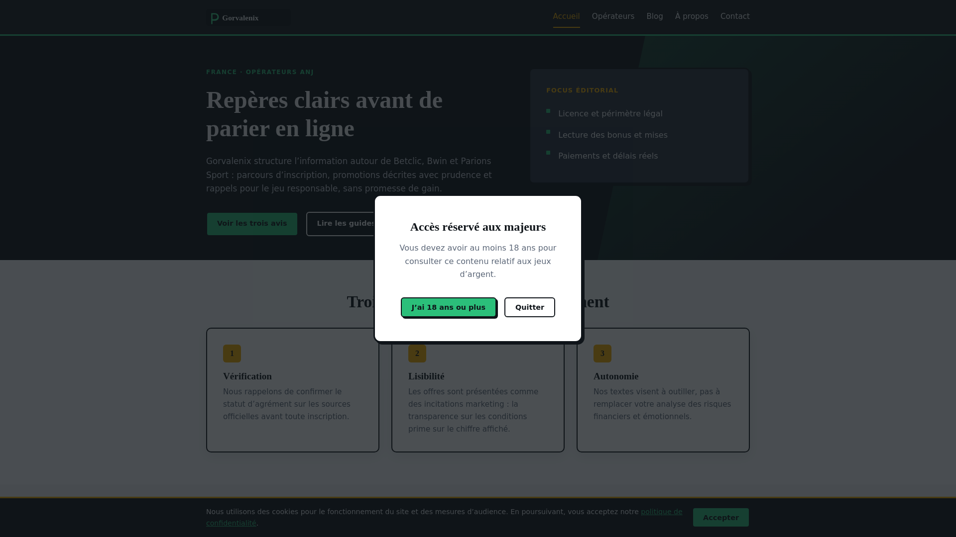 website screenshot of https://gorvalenix.com/