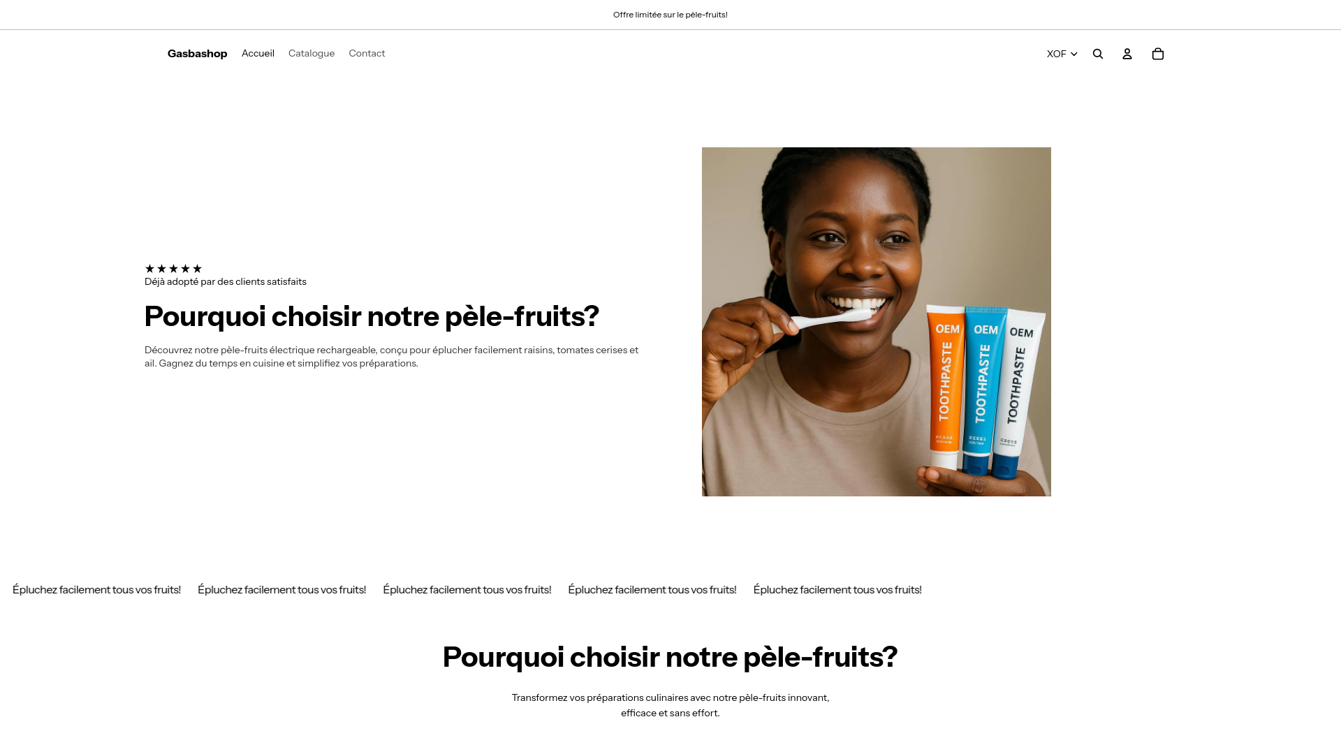 website screenshot of https://gasbashop.com/
