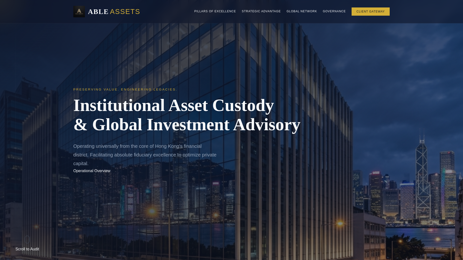 website screenshot of https://ableassets.site
