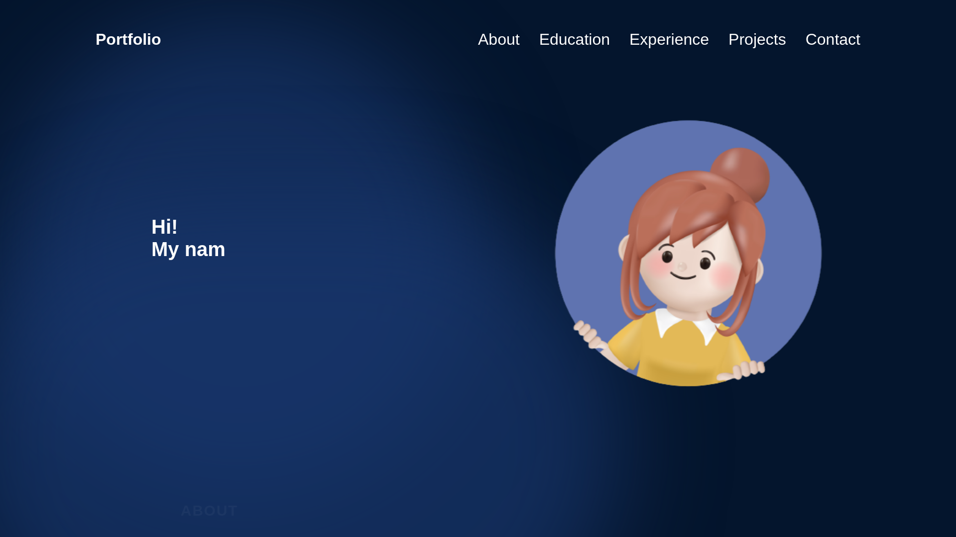website screenshot of https://rosario-sigler-portfolio.pages.dev/