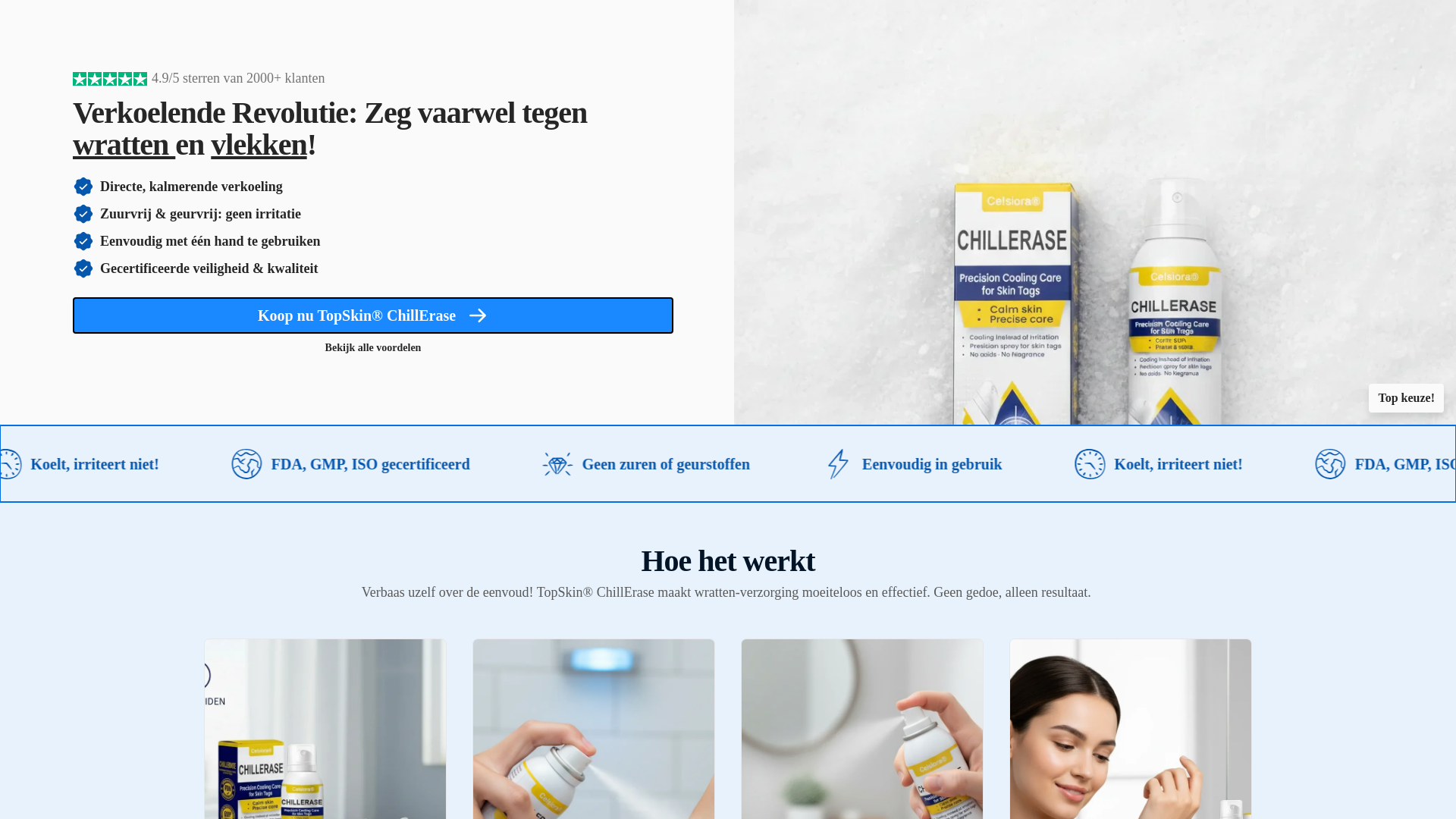 website screenshot of https://top-produkten.nl/