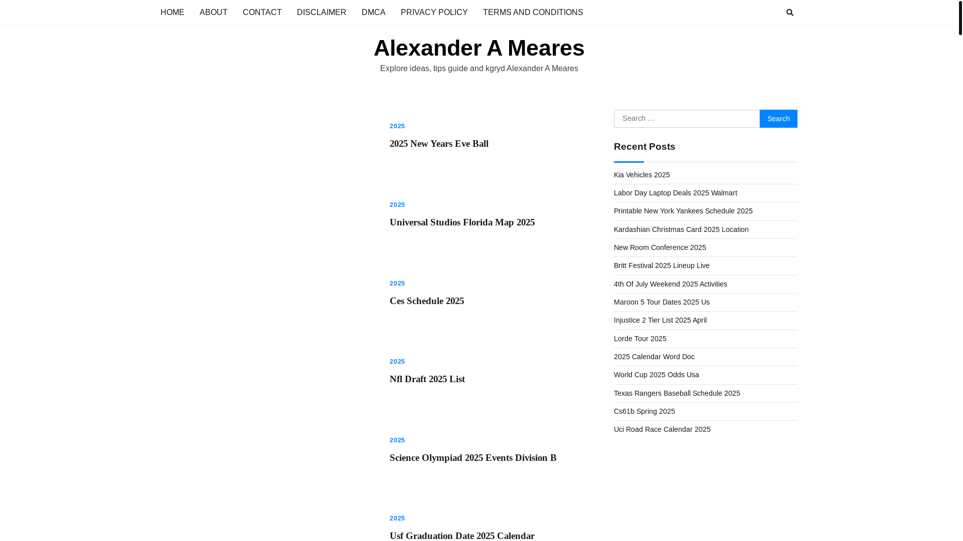 website screenshot of https://alexanderameares.pages.dev/