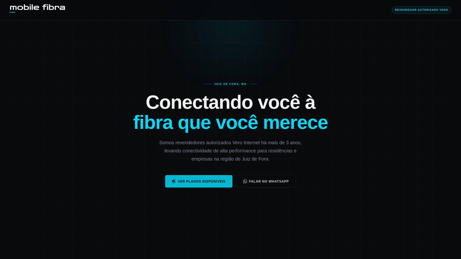 website screenshot of https://mobilefibra-site.pages.dev/