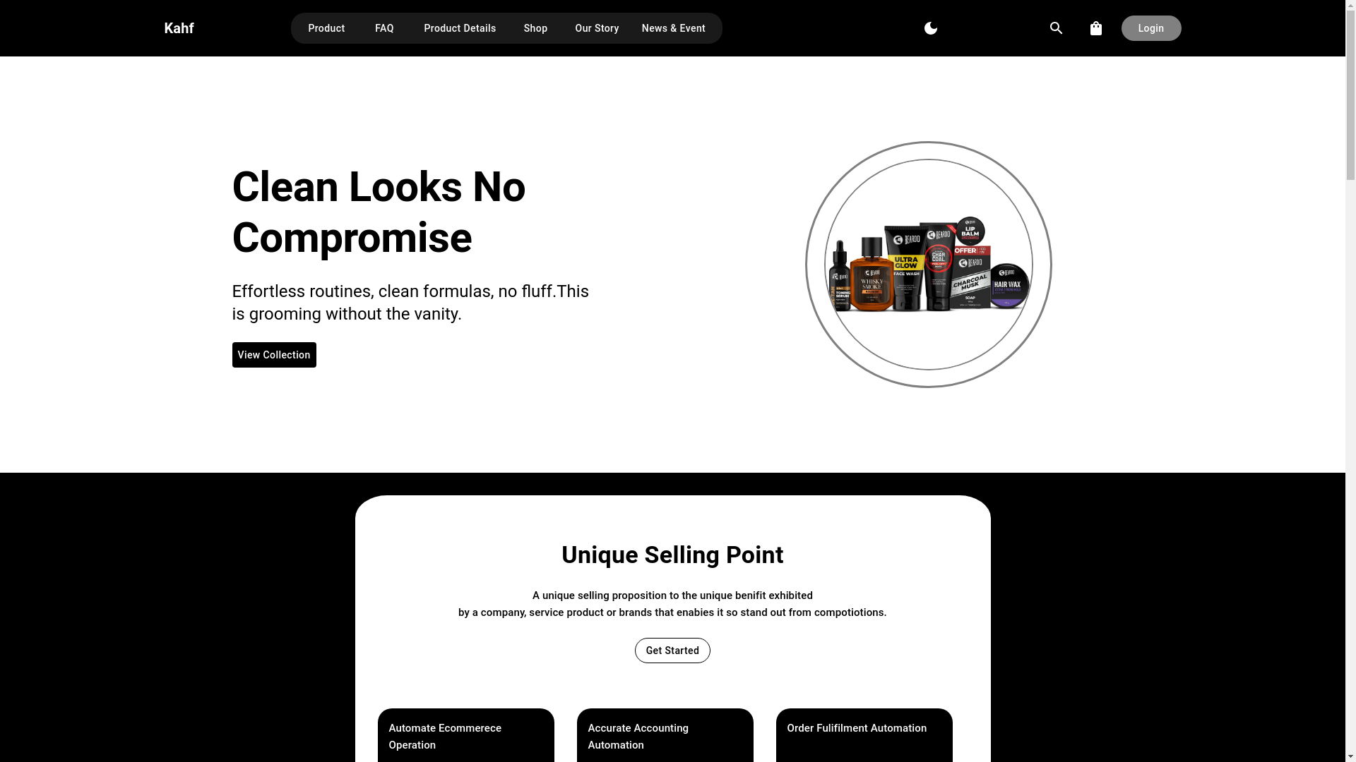 website screenshot of https://stalliongrooming.com/